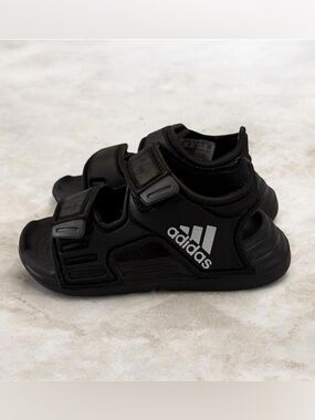 adidas Water Velcro Sandals for Toddlers in Black and white GV7796